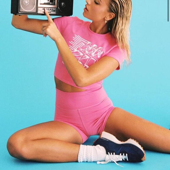 Hot Pink Athletic Set (Runs Small) - Picture 1 of 2